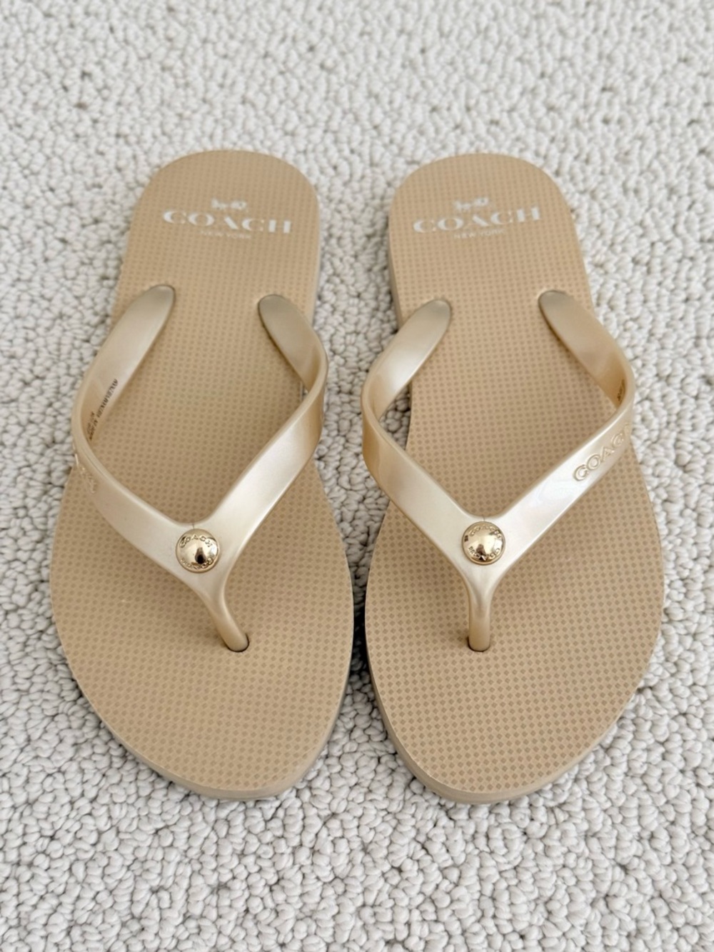 Coach Flip Flops
